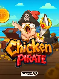 Chicken Pirate crash game at 54 BED COM